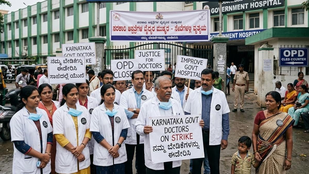 Karnataka: Government Doctors to Launch Indefinite Strike from March 11; OPD Services to be Hit