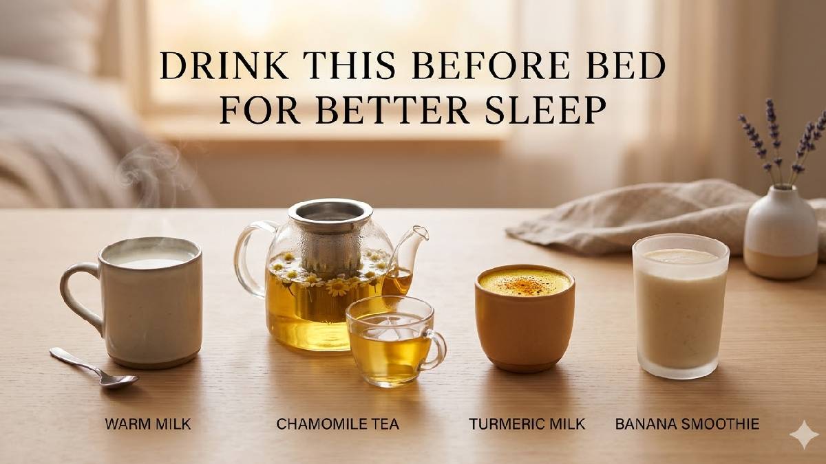 Drink This Before Bed for Better Sleep