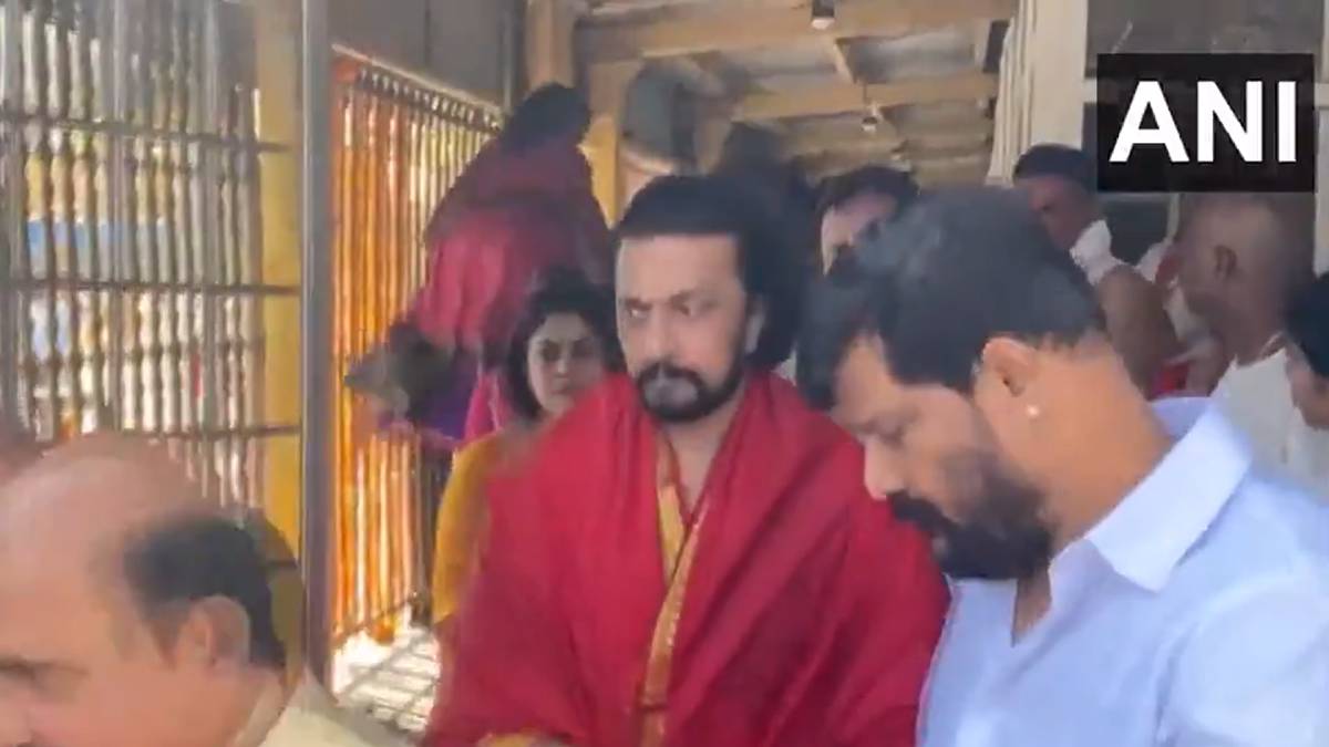 ತಿರುಪತಿ ತಿಮ್ಮಪ್ಪನ ಸನ್ನಿಧಿಯಲ್ಲಿ ಕಿಚ್ಚ ಸುದೀಪ್ - ವೆಂಕಟೇಶ್ವರನ ದರ್ಶನ ಪಡೆದ ಅಭಿನಯ ಚಕ್ರವರ್ತಿ!!