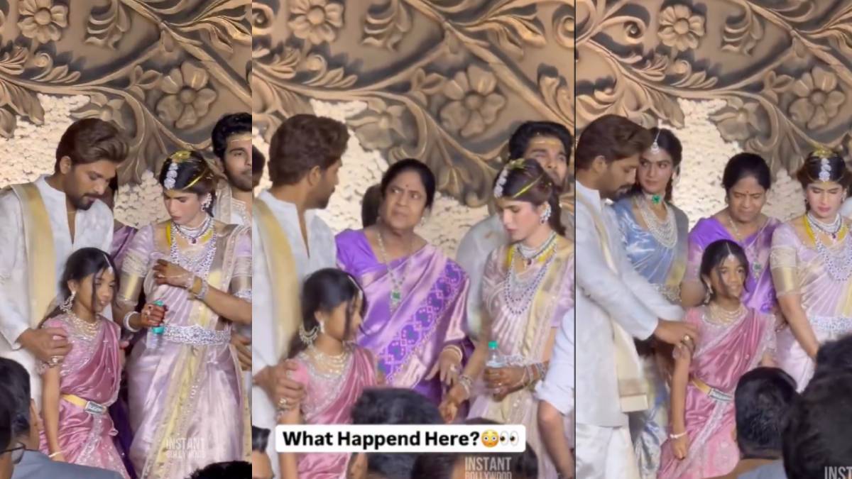 ಐಕಾನ್ ಸ್ಟಾರ್‌ಗೆ ಶಾಕ್ ಕೊಟ್ಟ ವಧು - ಅಲ್ಲು ಅರ್ಜುನ್ ಪಕ್ಕದಲ್ಲಿ ನಿಲ್ಲಲು ವಧು ನಿರಾಕರಿಸಿದ್ದೇಕೆ? ಇಲ್ಲಿದೆ ಅಸಲಿ ವಿಡಿಯೋ!!