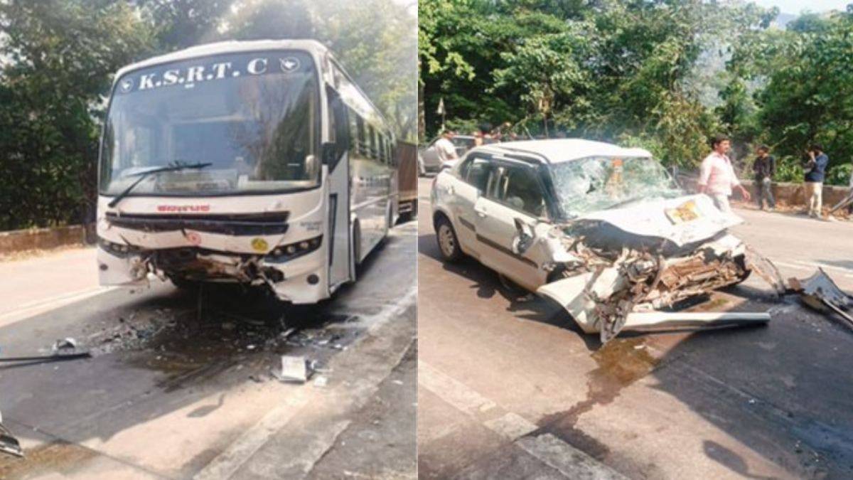 ಶಿರಾಡಿ ಘಾಟ್‌ನಲ್ಲಿ ಕೆಎಸ್‌ಆರ್‌ಟಿಸಿ ಬಸ್ ಮತ್ತು ಕಾರು ಮುಖಾಮುಖಿ ಡಿಕ್ಕಿ - ಮೂವರ ದುರ್ಮರಣ!!