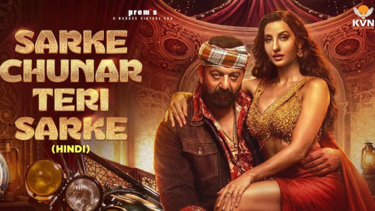 ಸಂಜಯ್ ದತ್-ನೋರಾ ಫತೇಹಿ ಹಾಡು; | Photo Credit: moneycontrol