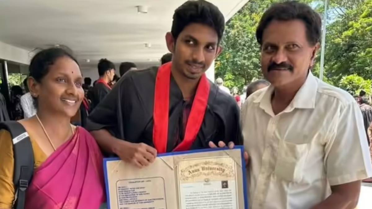 ಅಜ್ಜಿಯ ಕನಸು ನನಸು ಮಾಡಿದ ಮೊಮ್ಮಗ: ಎಂಜಿನಿಯರಿಂಗ್ ಪದವಿ ಮುಗಿಸಿ ಟಾಪ್ ರ್ಯಾಂಕ್ ಗಳಿಸಿದ ಯುವರಾಜ್!