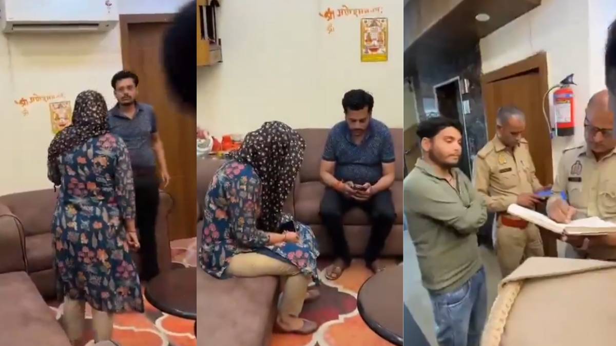 ಅಕ್ರಮ ಸಂಬಂಧದ ವಿಡಿಯೋ ಸಮೇತ ಪೊಲೀಸರಿಗೆ ಒಪ್ಪಿಸಿದ ಪತಿ - ರೂಮಿನಲ್ಲಿ ಪ್ರೇಮಿ ಜೊತೆ ಸಿಕ್ಕಿಬಿದ್ದ ಸುಂದರಿ!!