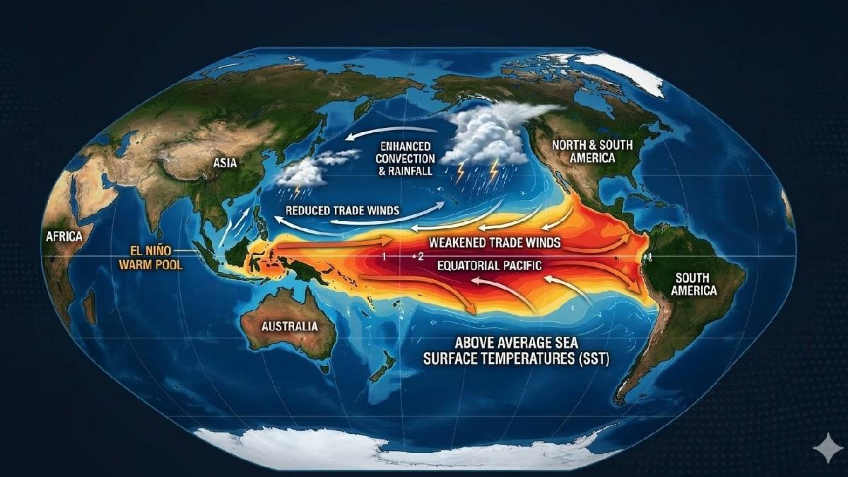 El Niño 2026 Brings Global Weather Changes, Affecting Farming, Fishing, and Everyday Life