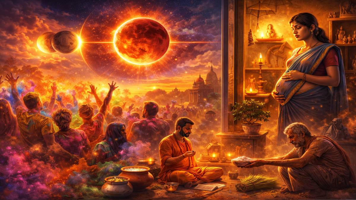 ಹೋಳಿ ಹಬ್ಬದಂದೇ ಕೇತುಗ್ರಸ್ತ ಚಂದ್ರಗ್ರಹಣ - ನಾಳೆ ಏನು ಮಾಡಬೇಕು? ಏನು ಮಾಡಬಾರದು, ಇಲ್ಲಿದೆ ಪೂರ್ತಿ ಮಾಹಿತಿ!!