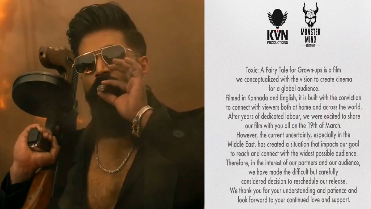 ಟಾಕ್ಸಿಕ್ ವರ್ಲ್ಡ್‌ವೈಡ್ ರಿಲೀಸ್ ಪ್ಲಾನ್ ಚೇಂಜ್ - ಚಿತ್ರದ ಡೇಟ್ ಮುಂದೂಡಲು ಅಸಲಿ ಕಾರಣವೇನು?