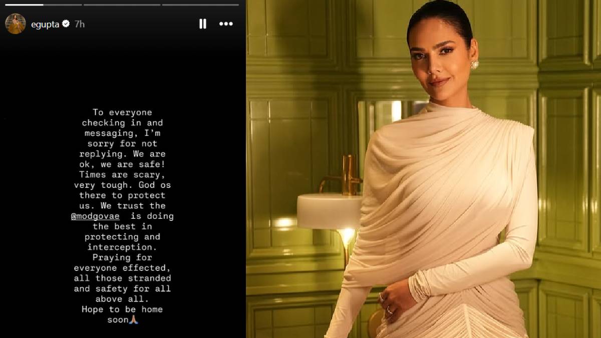 Esha Gupta Shares Safety Update from Abu Dhabi Amid Middle East Tensions