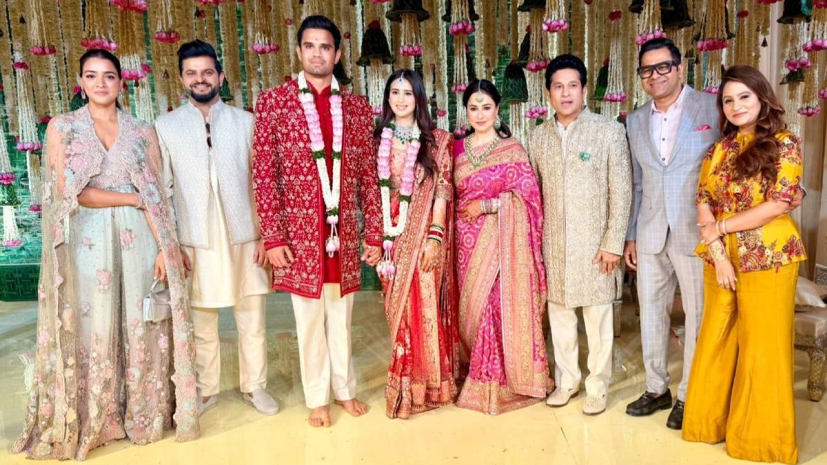 ಹೊಸ ಇನಿಂಗ್ಸ್ ಆರಂಭಿಸಿದ ಸಚಿನ್ ಪುತ್ರ - ಅರ್ಜುನ್-ಸಾನಿಯಾ ಕಲ್ಯಾಣಕ್ಕೆ ಸಾಕ್ಷಿಯಾದ ಸುರೇಶ್ ರೈನಾ ಕುಟುಂಬ!!