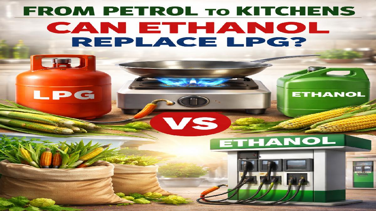 Can Ethanol Replace LPG in India? Future of Cooking Fuel Explained