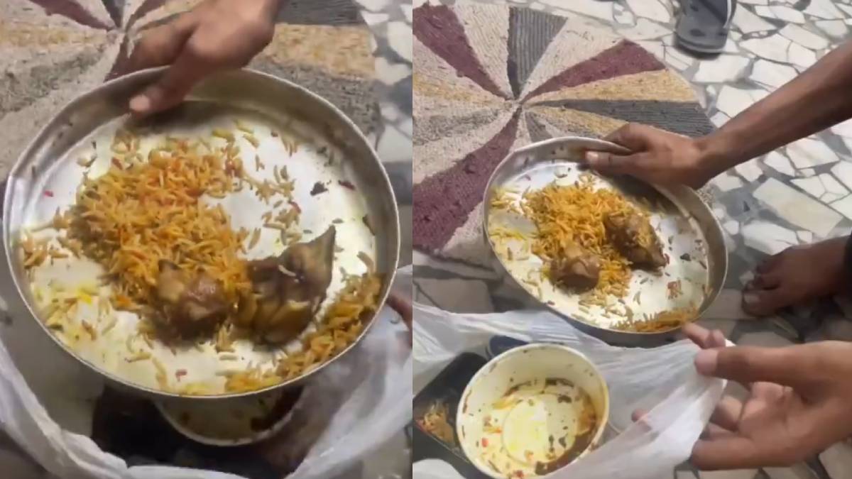 ಆನ್ಲೈನ್ ಫುಡ್ ಆರ್ಡರ್ ಮಾಡುವವರೇ ಎಚ್ಚರ - ಚಿಕನ್ ಬಿರಿಯಾನಿಯಲ್ಲಿ ಕಂಡಿತು ನಾಯಿಯ ತುಂಡು; ವಿಡಿಯೋ ವೈರಲ್