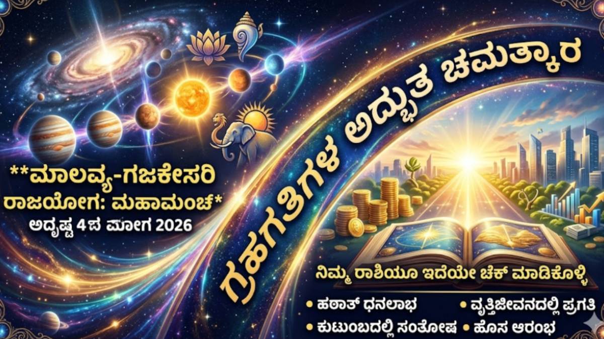 ಮಾರ್ಚ್ ವಿಶೇಷ: ಮಾಲವ್ಯ & ಗಜಕೇಸರಿ ರಾಜಯೋಗ!!