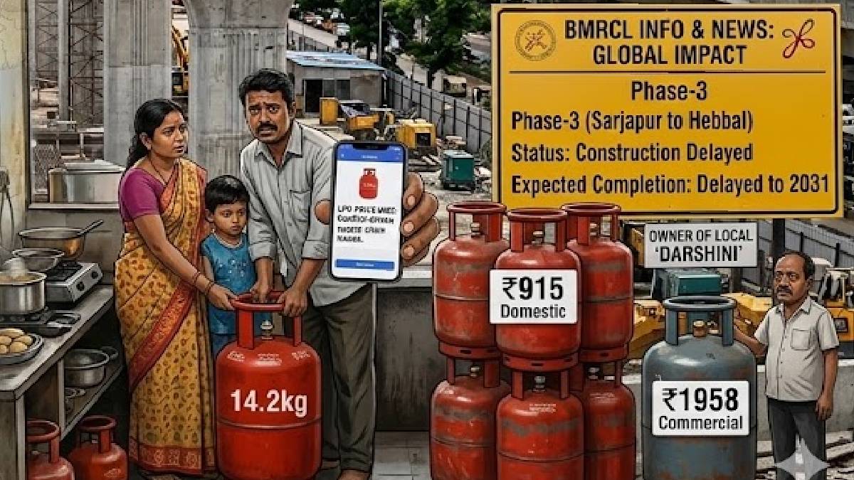 ಅಡುಗೆ ಮನೆಗೆ ಬೆಲೆ ಏರಿಕೆ ಶಾಕ್ - ಗೃಹ ಬಳಕೆಯ ಸಿಲಿಂಡರ್ ಬೆಲೆ 60 ರೂ. ಹೆಚ್ಚಳ ಹತ್ತಿರದಲ್ಲಿದೆ ಸಾವಿರದ ಗಡಿ!!