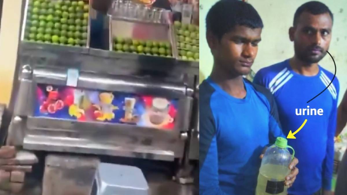 Ghaziabad Juice Shop Scandal Exposes Shocking Food Adulteration, Sparks Outrage Among Locals