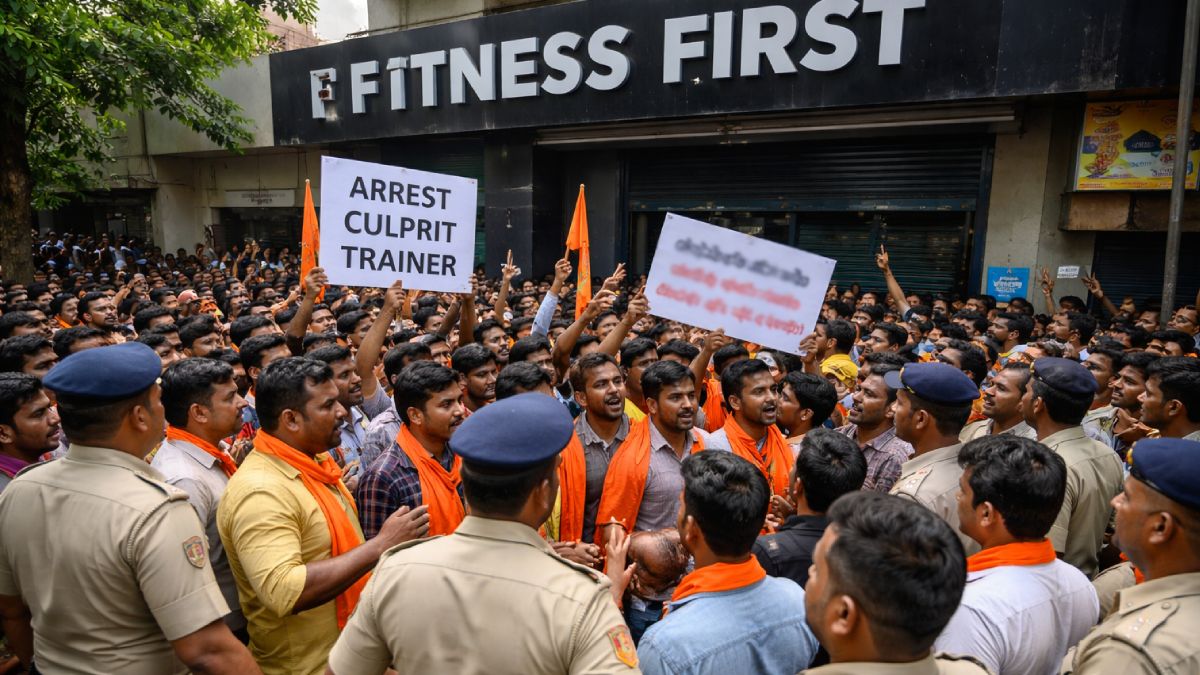 Karnataka: Dharwad Gym Controversy; Protest Over Alleged Misconduct by Trainer