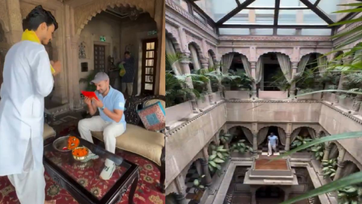 Brij Rama Palace in Varanasi Gifts Bhagavad Gita to Guests