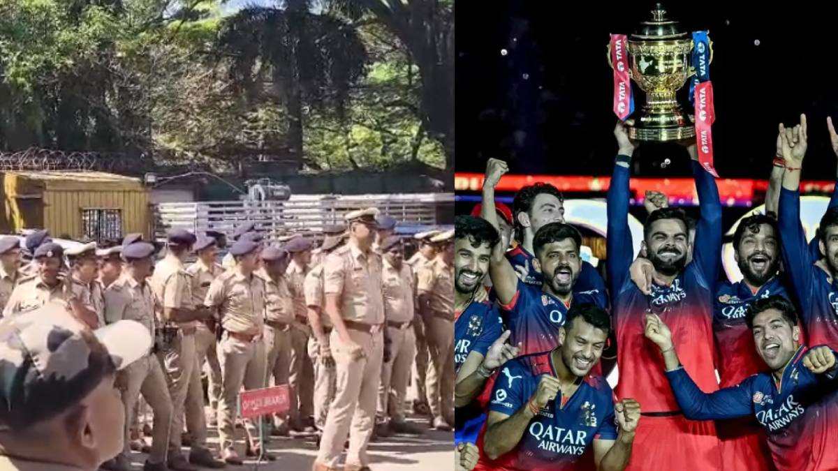 ಚಿನ್ನಸ್ವಾಮಿ ಸ್ಟೇಡಿಯಂ ಸುತ್ತ ಪೊಲೀಸ್ ಸರ್ಪಗಾವಲು! ಐಪಿಎಲ್ ಸುರಕ್ಷತೆಗಾಗಿ 1000ಕ್ಕೂ ಹೆಚ್ಚು ಸಿಬ್ಬಂದಿಯಿಂದ ಬೃಹತ್ ಮಾಕ್ ಡ್ರಿಲ್!