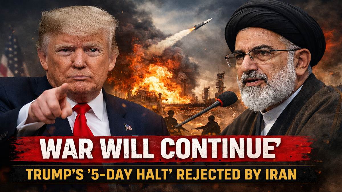 Iran War: Khamenei Camp Says ‘War Will Continue’ Despite Trump’s 5-Day Halt