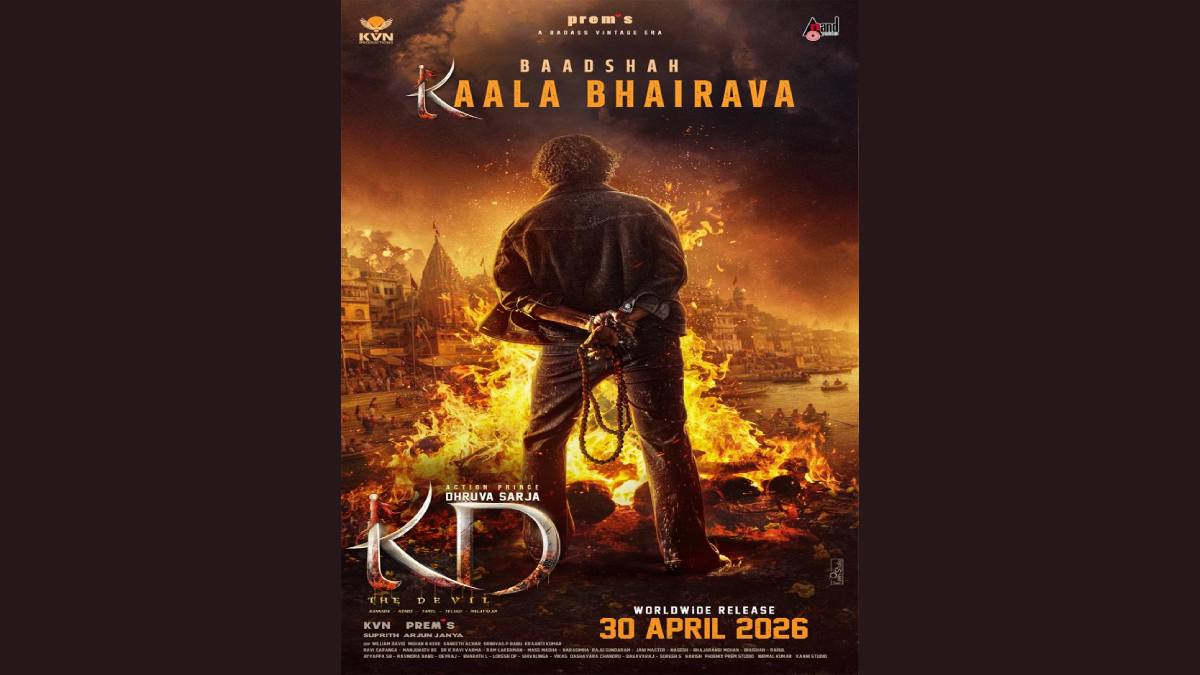 Kichcha Sudeep’s Kalabhairava Poster from KD Released Amid Controversy