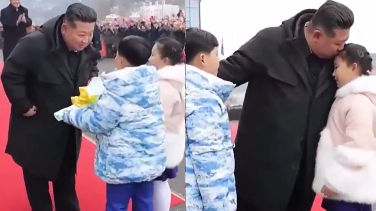 Kim Jong Un Seen Interacting with Children – Rare Soft Side of North Korea Leader