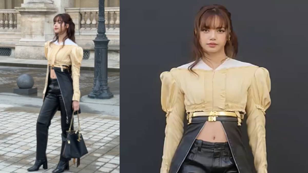 Lisa Shines Bright at Louis Vuitton’s Louvre Show in Paris