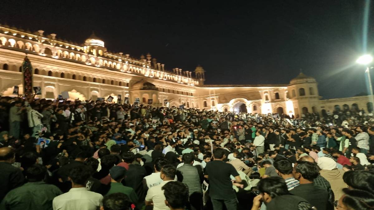 Historic Lucknow Protest Sees Massive Crowd After Supreme Leader’s Killing