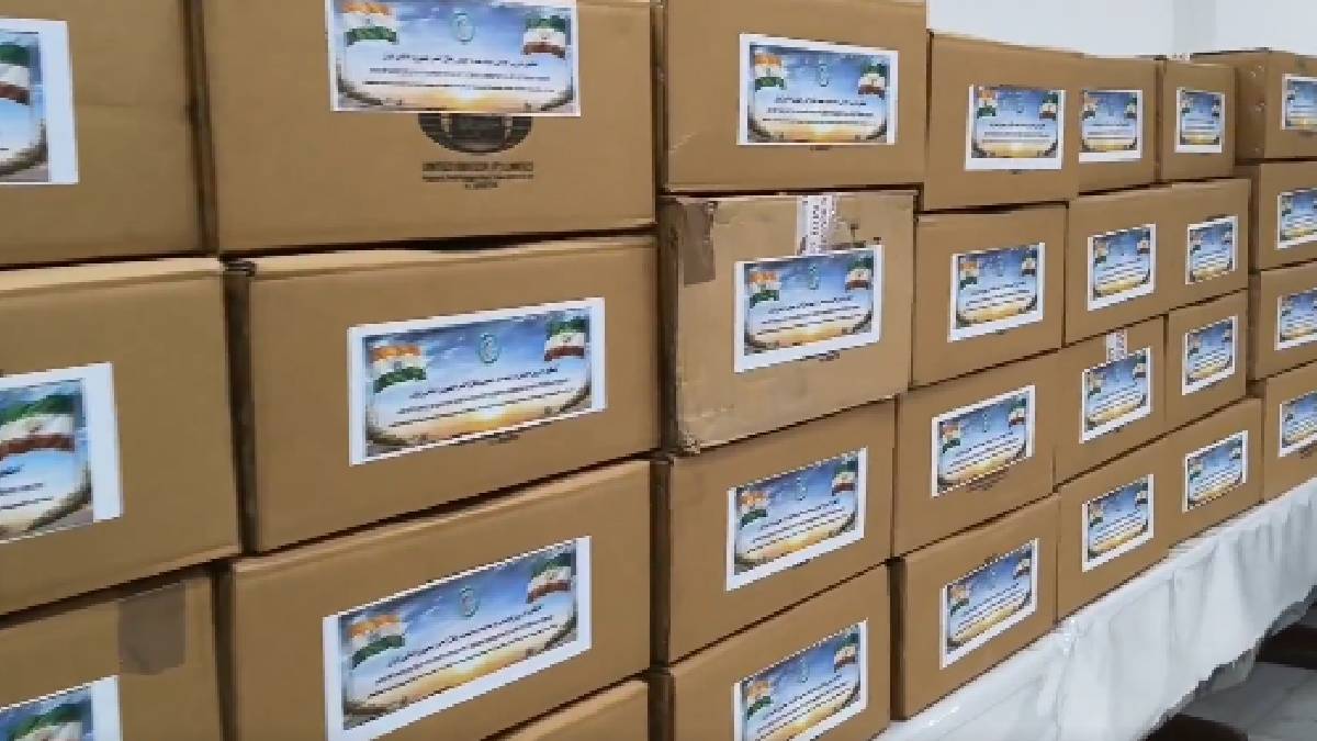 Indian Citizens Send First Medical Aid Shipment to Iran During Conflict