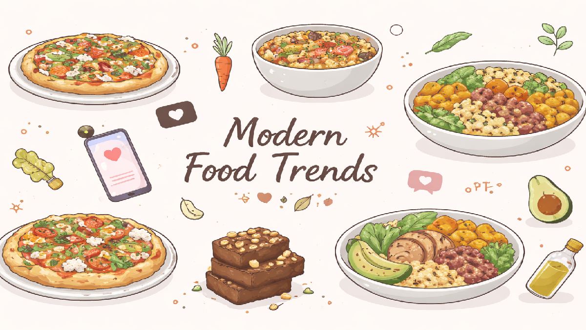 Modern Food Trends: Mixing Tradition, Fusion Flavors, and Healthy Twists for Everyday Cooking
