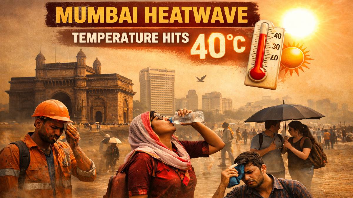 Mumbai Weather Today: Temperature Near 40°C, IMD Issues Yellow Alert | Hottest March in 4 Years