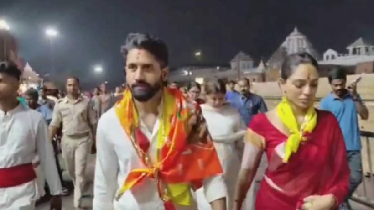 Naga Chaitanya Prays at Shree Jagannath Temple in Puri