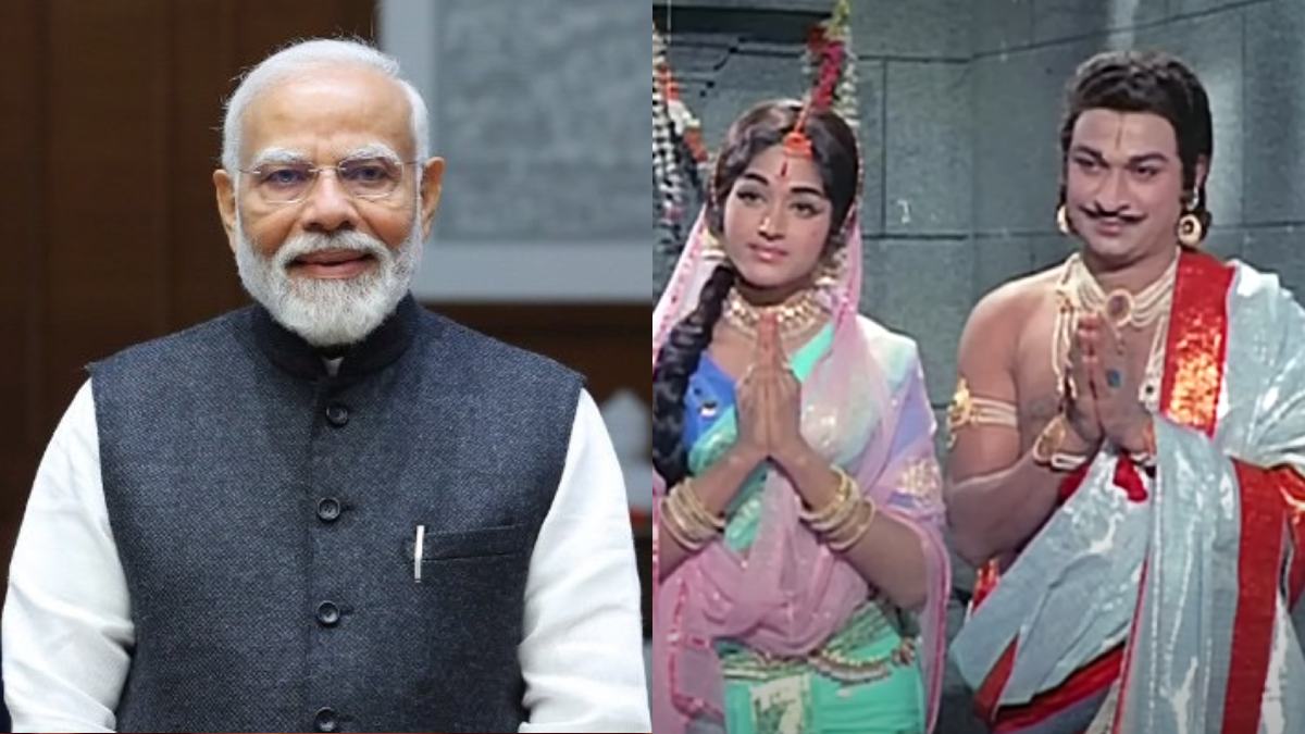 PM Narendra Modi Shares Dr. Rajkumar Song Sri Chamundeshwari from Sri Krishnadevaraya