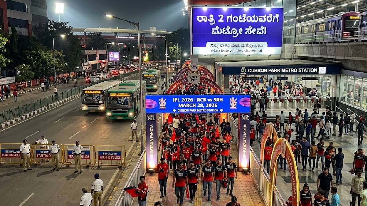 ಚಿನ್ನಸ್ವಾಮಿಯಲ್ಲಿ ಆರ್​ಸಿಬಿ vs ಎಸ್​ಆರ್​ಹೆಚ್