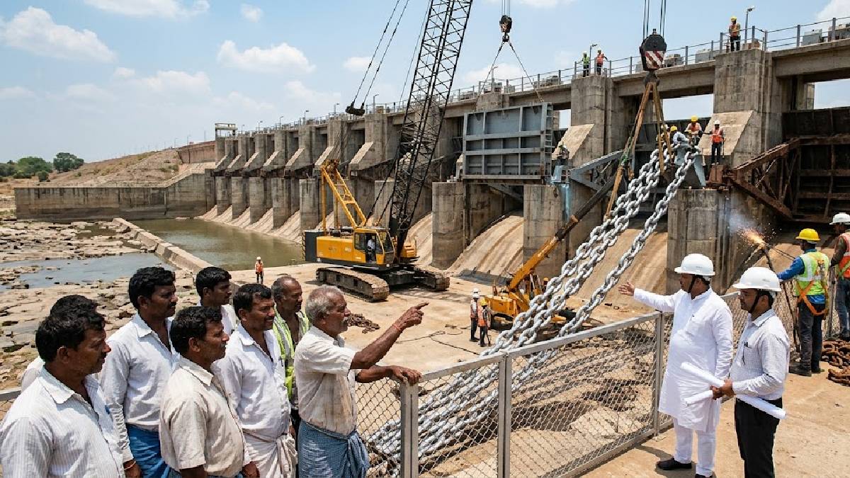 ರೈತರಿಗೆ ಗುಡ್ ನ್ಯೂಸ್ - ತುಂಗಭದ್ರಾ ಡ್ಯಾಂನ ಎಲ್ಲಾ ಗೇಟ್‌ಗಳಿಗೆ ಹೊಸ ಚೈನ್‌ ಅಳವಡಿಕೆಯ ಅನುದಾನ ಬಿಡುಗಡೆ!!