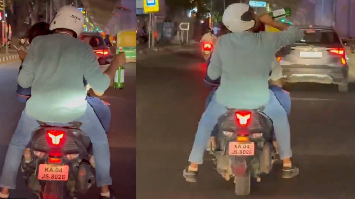 ವೈರಲ್ ವೀಡಿಯೊ ಬೆನ್ನತ್ತಿದ ಟ್ರಾಫಿಕ್ ಪೊಲೀಸ್ - ಶೋಕಿ ಮಾಡಲು ಹೋಗಿ ಸೀದಾ ಕಂಬಿ ಎಣಿಸಲಿರೋ 'ಶೋಕಿವಾಲ'ಗಳು!!