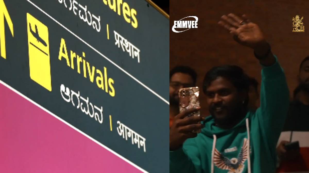 ಬೆಂಗಳೂರಿಗೆ ಬಂದಿಳಿದ 'ಕಿಂಗ್' ಕೊಹ್ಲಿ - ಈ ಬಾರಿ ಆರ್‌ಸಿಬಿ ಮೈದಾನಕ್ಕಿಳಿಯುತ್ತಿರೋದು ಬರಿ ತಂಡವಾಗಿ ಅಲ್ವಾ??