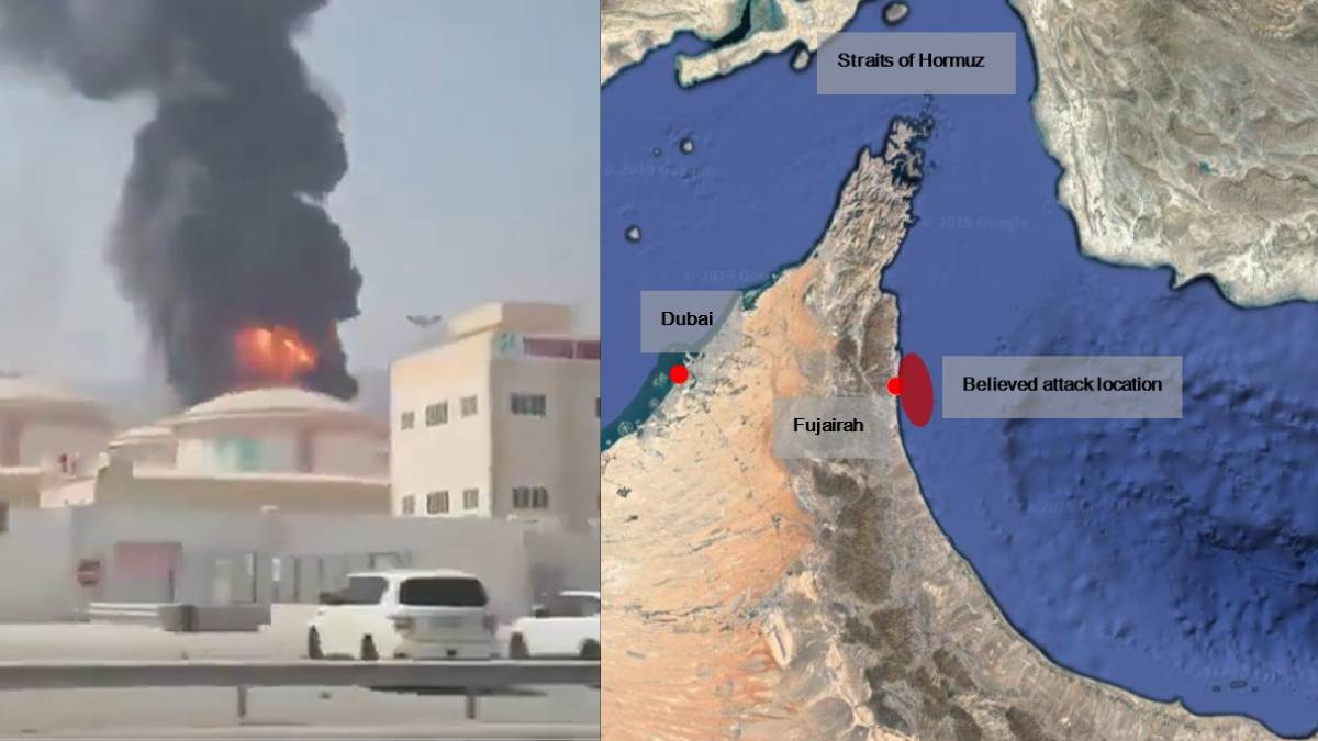 ಜಾಗತಿಕ ಇಂಧನ ಸಮರ - ಅರಾಮ್ಕೋ ನಂತರ ಈಗ ಪುಜೈರಾ ಬಂದರಿನ ಮೇಲೆ ಇರಾನ್ ಕಣ್ಣು!! ವಿಡಿಯೋ;