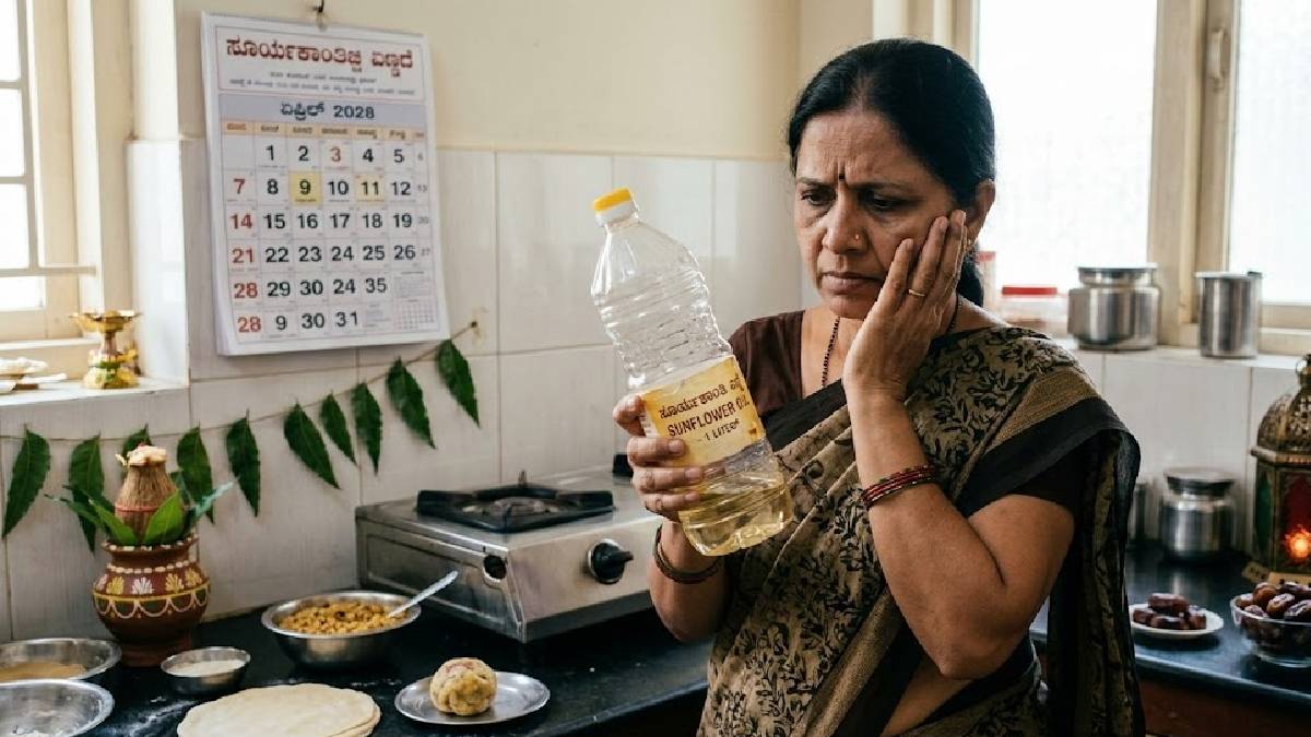 ಯುದ್ಧ ನಡೆಯುತ್ತಿರೋದು ಅಲ್ಲಿ, ಬೆಲೆ ಏರುತ್ತಿರೋದು ಇಲ್ಲಿ - ಅಡುಗೆ ಎಣ್ಣೆ ಬೆಲೆ ₹170ರ ಗಡಿ ದಾಟಿದೆ.?