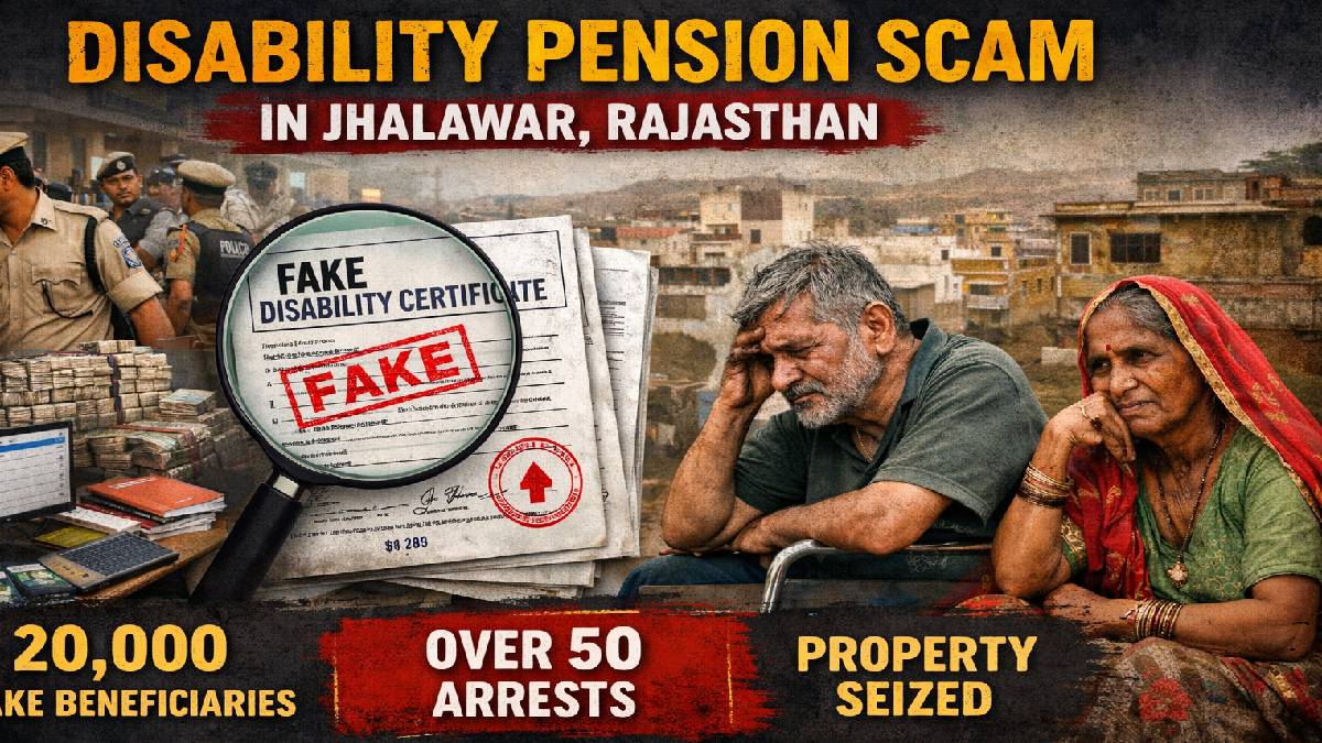 Massive Disability Pension Scam in Rajasthan’s Jhalawar Exposes Welfare System Loopholes