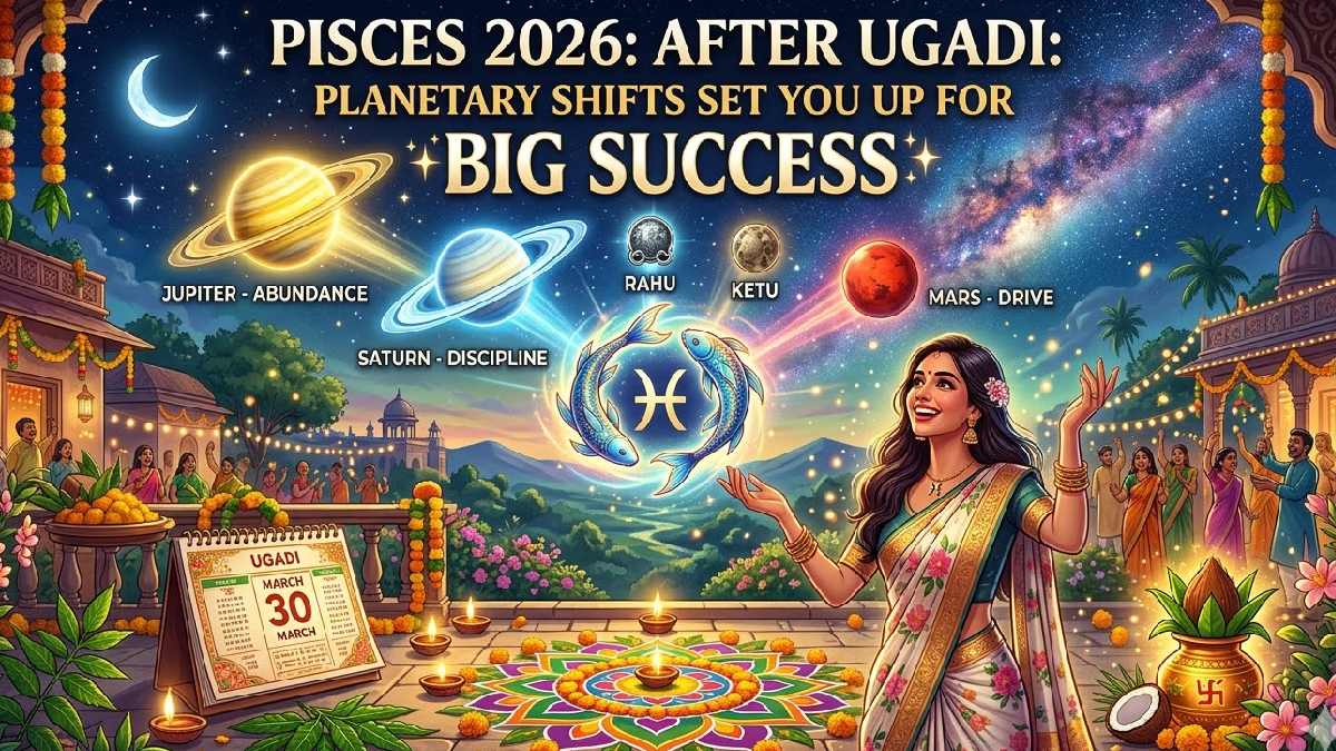 Pisces 2026 After Ugadi: Planetary Shifts Set You Up for Big Success