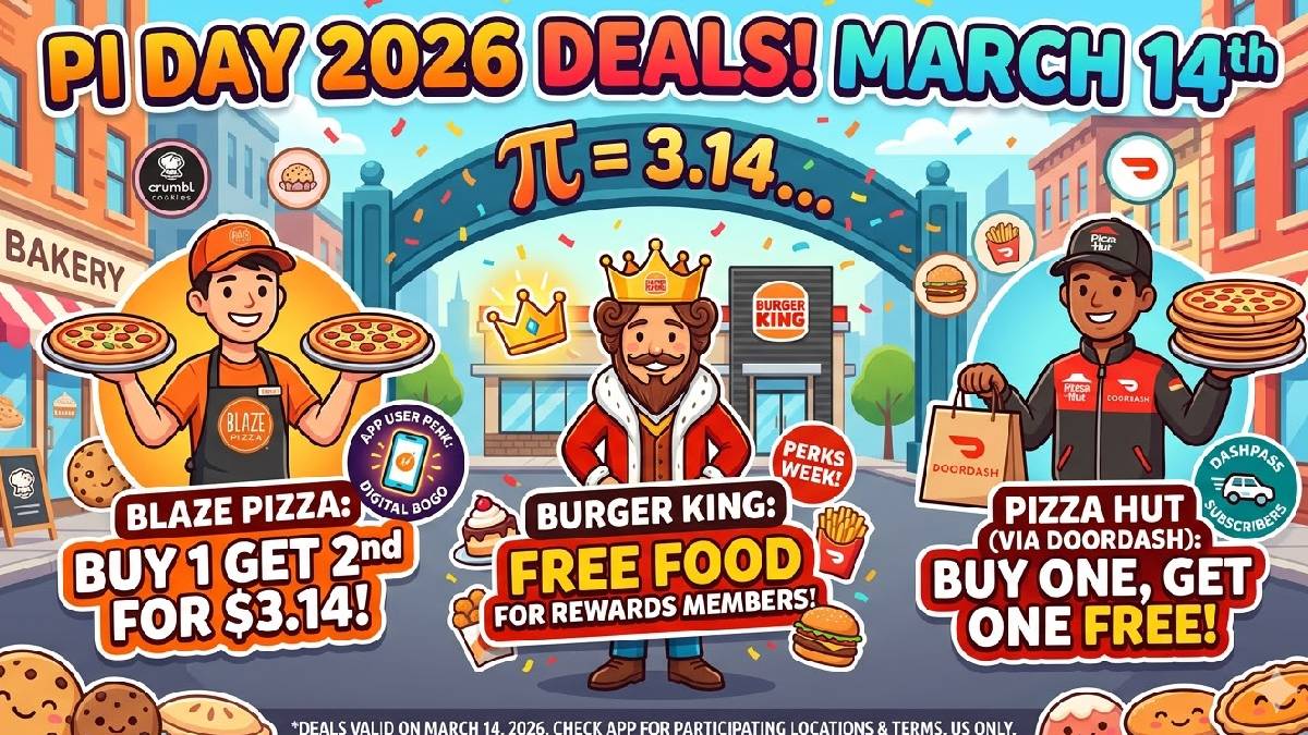 Celebrate Pi Day 2026 with Pizza Deals, Freebies, and Fun Across America