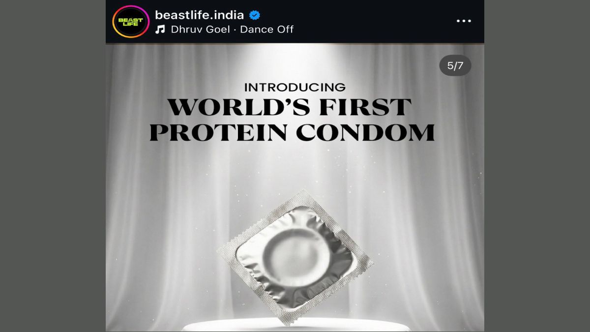 Indian Fitness Brand’s ‘Protein Condom’ Goes Viral: April Fool’s Stunt or Real Product?