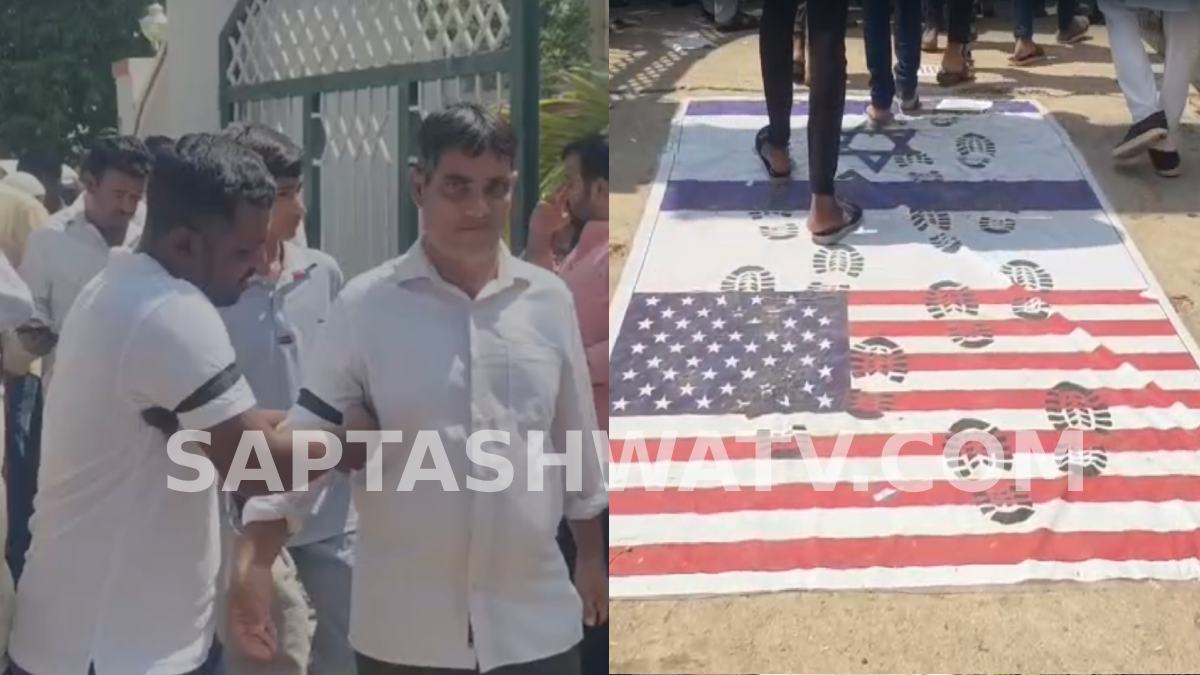 Controversial Ramadan Observance in Alipur Village: Protest Involving Foreign Flags Draws Attention