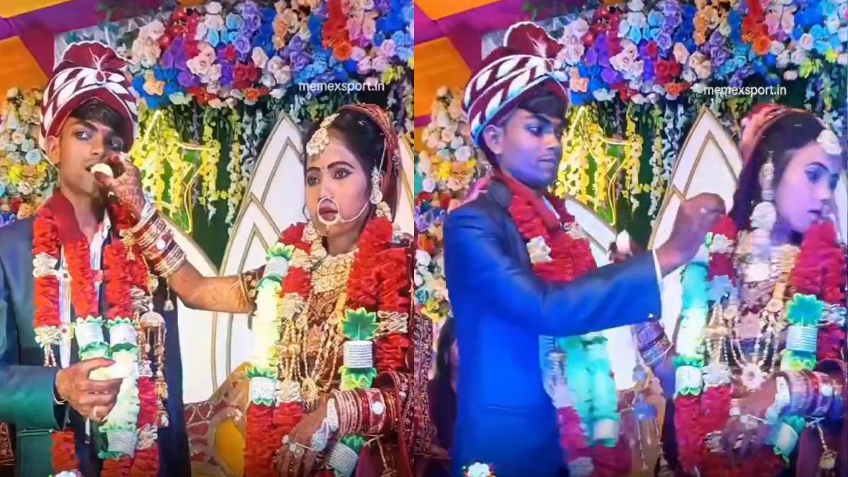 Groom Throws Rasgulla After Bride Refuses in Viral Wedding Video