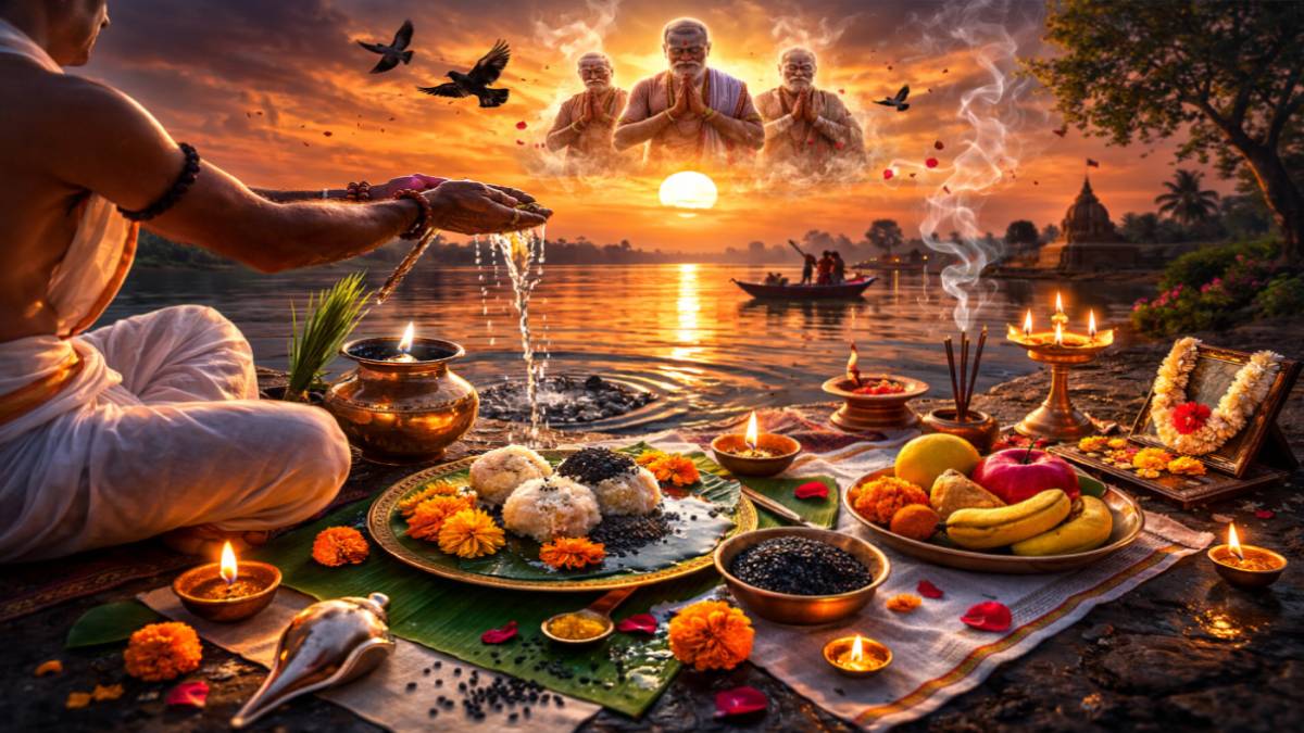 ನಿಮ್ಮ ಕಷ್ಟಗಳಿಗೆ ಮುಕ್ತಿ ನೀಡಲಿದೆ ಚೈತ್ರ ಅಮಾವಾಸ್ಯೆ - ಪಿತೃಗಳಿಗೆ ತರ್ಪಣ ಬಿಡುವುದು ಹೇಗೆ? ಈ 3 ಸರಳ ನಿಯಮ ಪಾಲಿಸಿ;