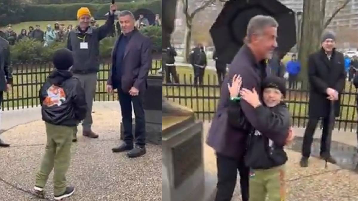 Kid Delivers Rocky Speech to Sylvester Stallone – A Viral Moment of Inspiration