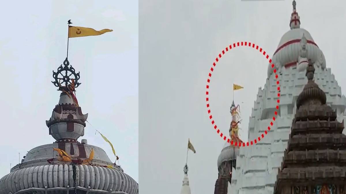 ದೇವಾಲಯದ ಮೇಲೆ ಹದ್ದು ಕುಳಿತ ವಿಡಿಯೋ ವೈರಲ್ - ಇದು ಗರುಡ ದೇವರ ದರ್ಶನವೇ? ಭಕ್ತರಲ್ಲಿ ಹೆಚ್ಚಿದ ಕುತೂಹಲ;