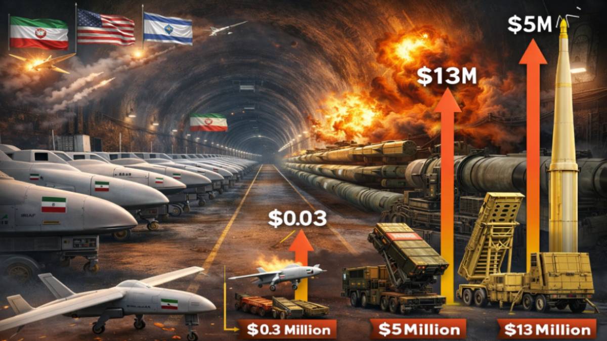 ಅಗ್ಗದ ಡ್ರೋನ್ ವರ್ಸಸ್ ದುಬಾರಿ ಕ್ಷಿಪಣಿ - ಅಮೆರಿಕದ ಪೇಟ್ರಿಯಾಟ್ ಅಸ್ತ್ರಗಳಿಗೆ ಆರ್ಥಿಕ ಬಿಸಿ ಮುಟ್ಟಿಸಿದ ಇರಾನ್ ತಂತ್ರ!!