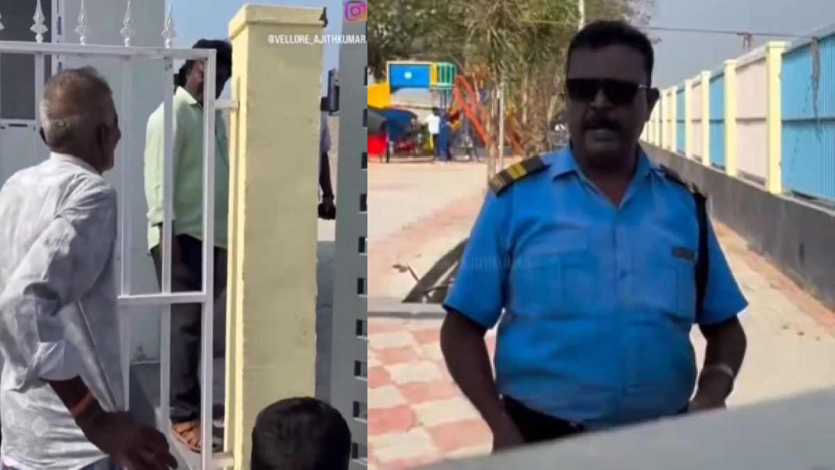 Denied Access in Vellore: Senior Citizen Humiliated at Public Park | Photo Credit: https://x.com/sureshsamy28