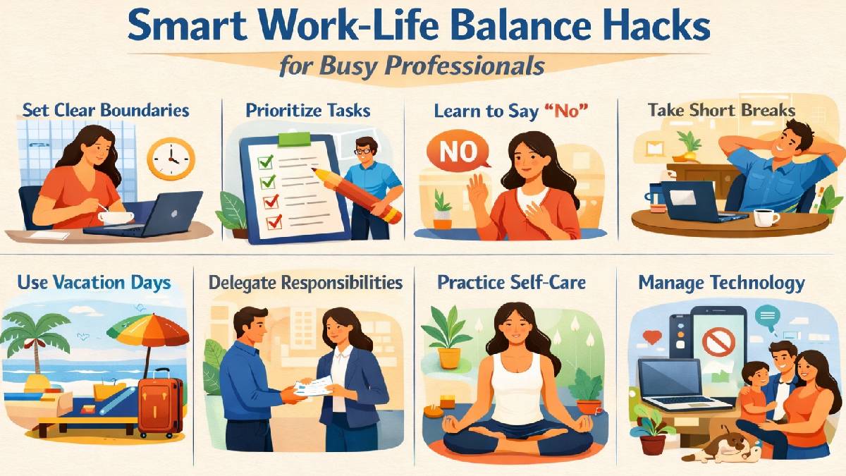 Smart Work-Life Balance Hacks for Busy Professionals