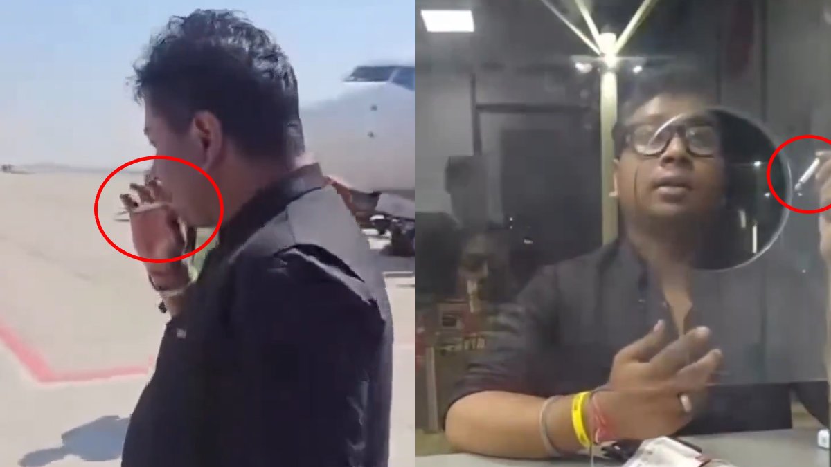 Airport Smoking Incident Goes Viral: Passenger Misconduct and Security Lapse Raise Concerns